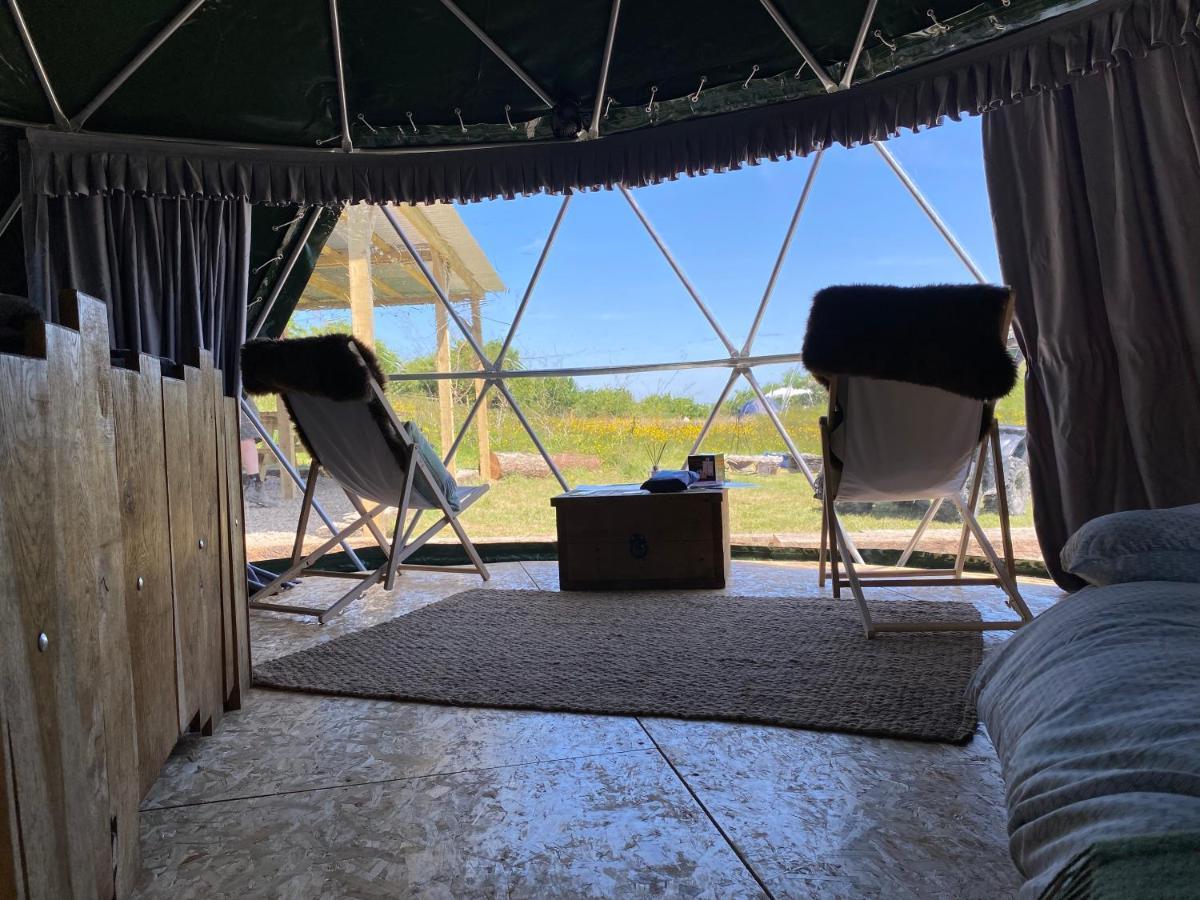 Geodesic Dome Glamping Hotel Llanidloes Eksteriør billede