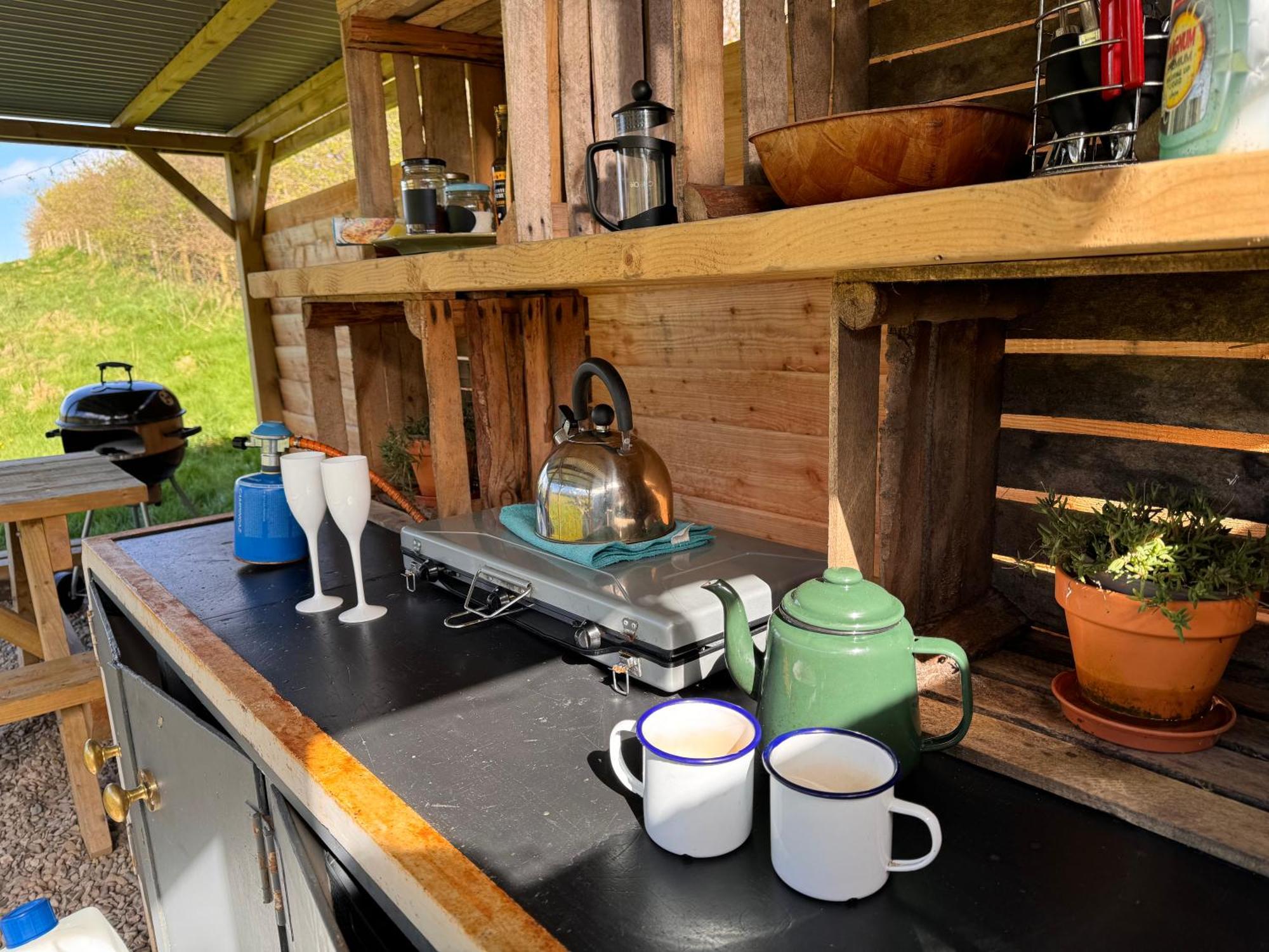 Geodesic Dome Glamping Hotel Llanidloes Eksteriør billede